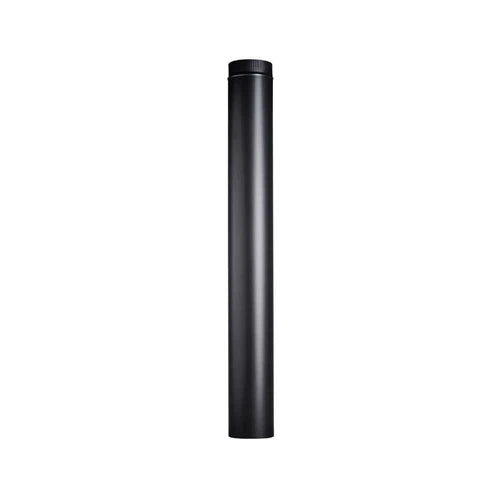 Stove Chimney Flue Pipe Mild Steel-Flues-Jetmaster-⌀150𝑚𝑚 x 𝐿1.2𝑚-diyshop.co.za