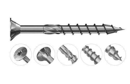 Chipboard Screw Torx Rawl 𝑝/𝑔ram-#4x30𝑚𝑚(±555/𝐾𝑔)
