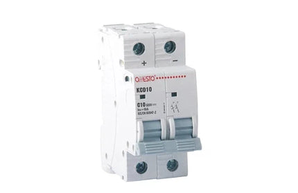 Circuit Breaker MCB DIN DC Onesto-20𝐴 500𝑉 6𝑘𝐴-2𝑃ole