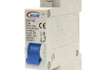 Circuit Breaker MCB DIN NUR/neu/Sassin-1𝑃ole-32𝐴 3𝑘𝐴-