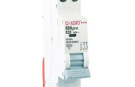 Circuit Breaker MCB DIN Onesto-2𝑃ole 1MOD-3𝐴 3𝑘𝐴