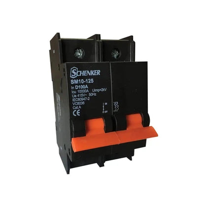 Circuit Breaker MCB SAMITE Schenker-2𝑃ole-80𝐴 10𝑘𝐴