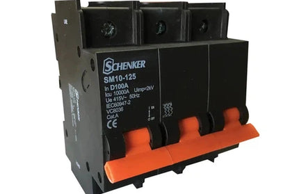 Circuit Breaker MCB SAMITE Schenker-3𝑃ole-80𝐴 10𝑘𝐴