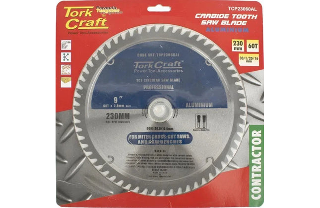 Circular Saw Blade Aluminium Tork Craft-230mm