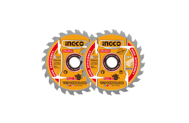 Circular Saw Blade iNGCO-165𝑚𝑚 x 24T