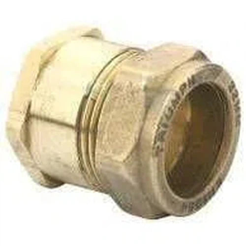 Compression Brass Adapter Female-Conex Fittings-Private Label Plumbing-15x1/2"-diyshop.co.za