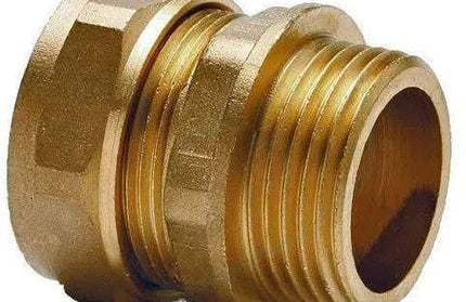 Compression Brass Adapter Male-15x1/2"