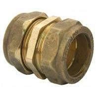 Compression Brass Coupler-Conex Fittings-Private Label Plumbing-15mm-diyshop.co.za