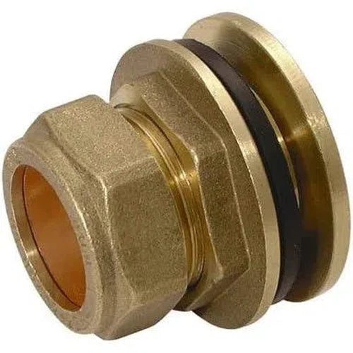 Compression Brass Tank Connector-15𝑚𝑚-