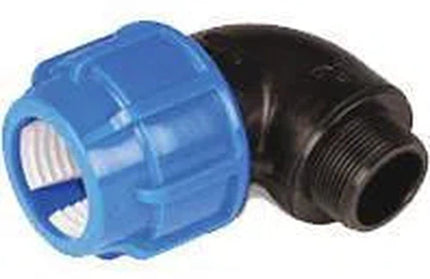 Compression PP Elbow Male-20 x 1/2"