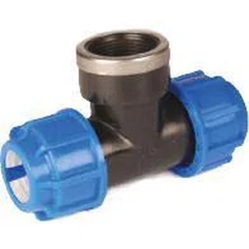 Compression PP Tee Female-Plasson Fitting-Private Label Plumbing-20x20x1/2"-diyshop.co.za