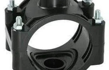 Compression PP Tee Saddle-50mm x 1"