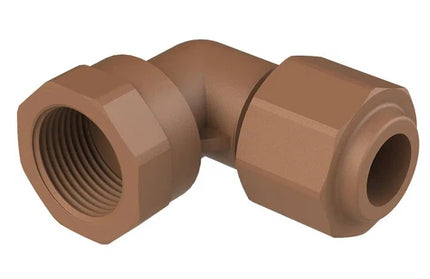 Compression UT Elbow Female-15mm x 1/2"