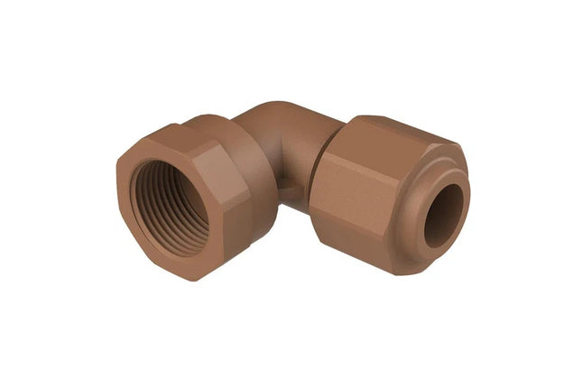 Compression UT Elbow Female-15mm x 1/2"