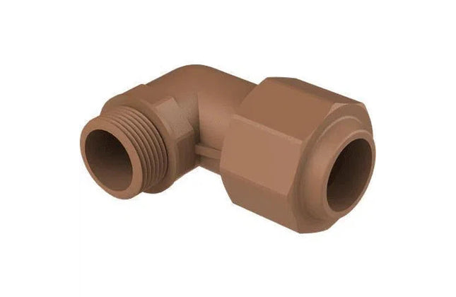 Compression UT Elbow Male-15mm x 1/2"