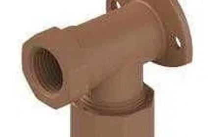 Compression UT Elbow Wallplate-15 x 1/2"