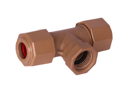 Compression UT Tee Female-15x15mm x 1/2"