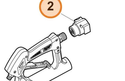 Connecting piece for Pressure Washer Telescopic Handle STIHL-Default Title