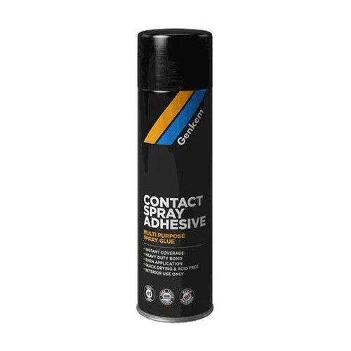 Contact Adhesive Spray Aerosol Genkem-500𝑚ℓ-