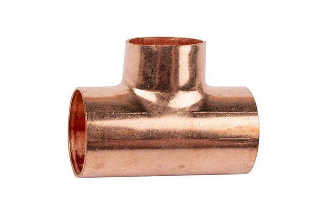 Copper Cu Tee Reducer-22x22x15mm