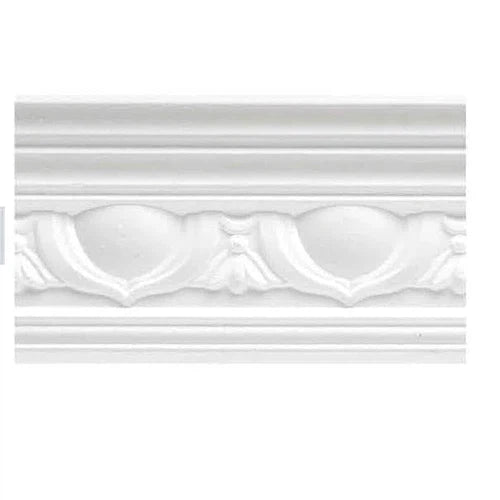 Cornice Polystyrene (Moulded)-Cornice-Archies Hardware-(Klas203)(Egg)(per2m)(115mm)-diyshop.co.za