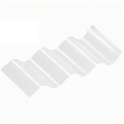 Corrugated Sheet Polycarbonate Clear L3.6m x W860 x T0.8mm