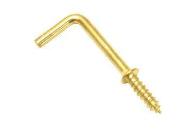 Cup Hook Square Brass Plated-25mm-per10