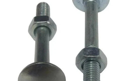 Cup Square Bolts+Nuts Black 𝑝/𝑔ram-10x90𝑚𝑚(±15/𝐾𝑔)