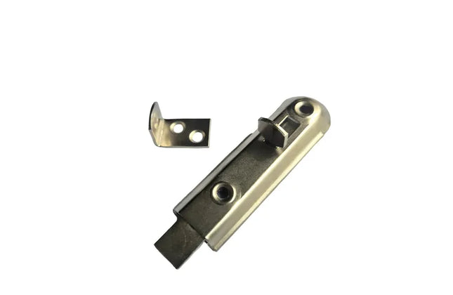 Cupboard Bolt Flush-Nickel