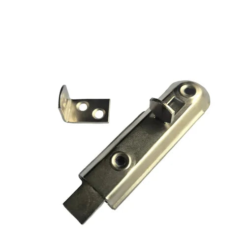 Cupboard Bolt Flush-Nickel-