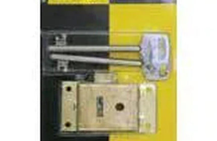 Cupboard Lock Brass Plated-64mm-