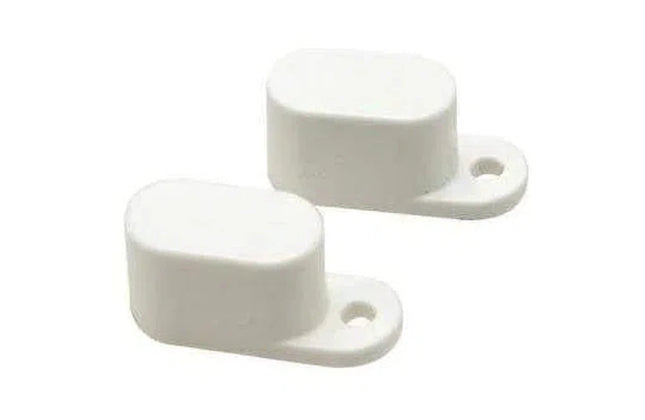 Curtain End Caps 'C' Rail-Pair