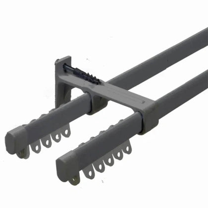 Curtain Rail Double 'C' Track eCono-𝐿1.5𝑚-White-