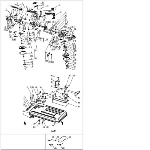 Cut Off Band Saw Cordless 20𝑉 iNGCO