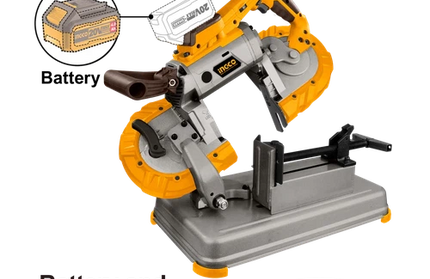 Cut Off Band Saw Cordless 𝑃20ˢ iNGCO-Tool Only-