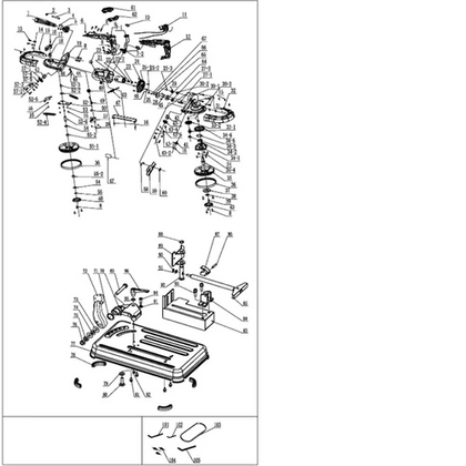 Cut Off Band Saw Cordless 𝑃20ˢ iNGCO-Tool Only-