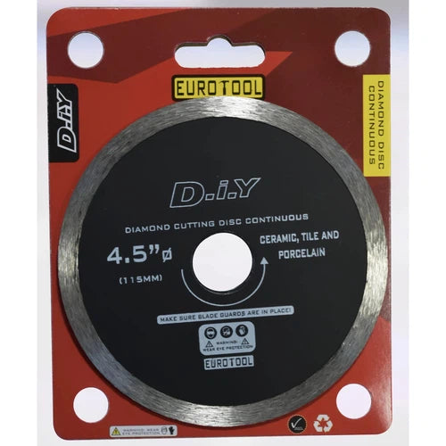 Cutting Disc Diamond Continuations Euro-115mm-