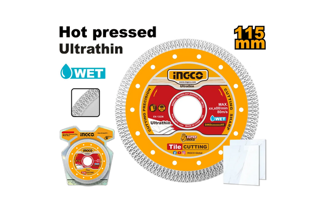 Cutting Disc Diamond Continuations SLIM iNGCO-115mm
