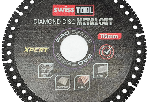 Cutting Disc Diamond for Metal Swiss-115x22𝑚𝑚-
