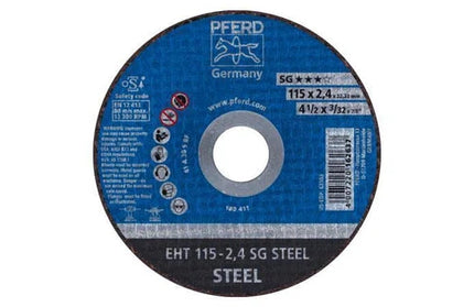 Cutting Disc Steel SG Elastic*** PFERD-⌀115x2.4𝑚𝑚-each