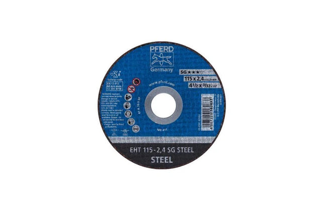 Cutting Disc Steel SG Elastic*** PFERD-⌀115x2.4𝑚𝑚-each