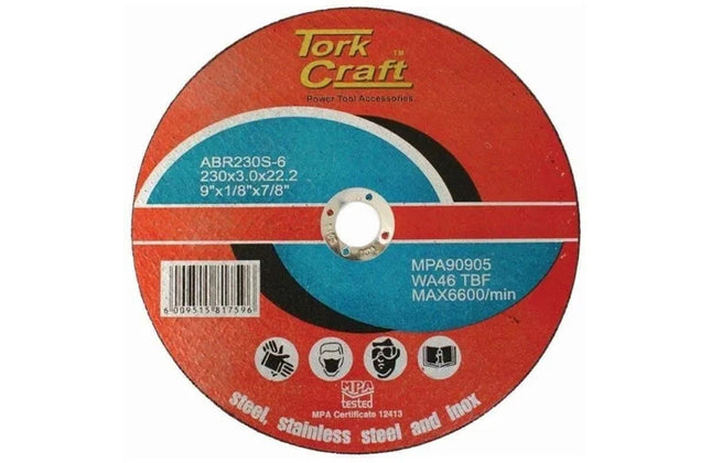 Cutting Wheel Abrasive Steel Tork Craft-350x25.4mm