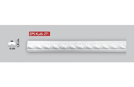 Dado Rail EPS-Klas-271(Rope)(𝐿2m)(40mm)