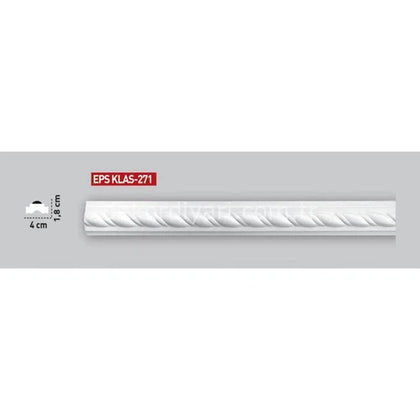 Dado Rail EPS-Klas-271(Rope)(𝐿2m)(40mm)