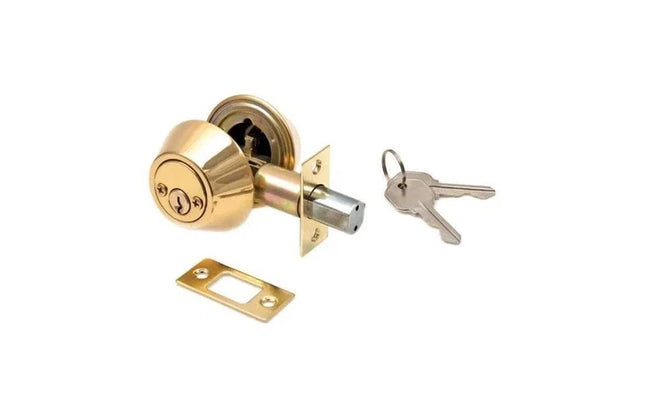 Dead Bolt Cylinder-Satin Chrome