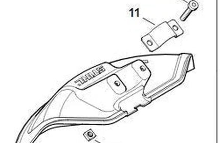 Deflector for FS230 STIHL-