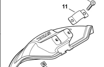 Deflector for FS230 STIHL-