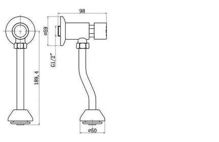 Demand Valve Urinal Metering-