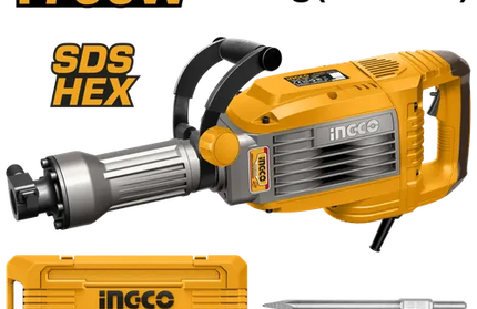 Demolition Breaker (JackHammer) Electric iNGCO-1.7𝑘𝑊/14𝐾𝑔𝐹-