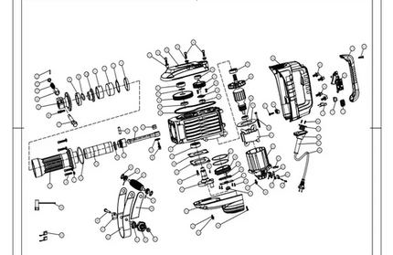Demolition Breaker (JackHammer) Electric iNGCO-1.7𝑘𝑊/14𝐾𝑔𝐹-